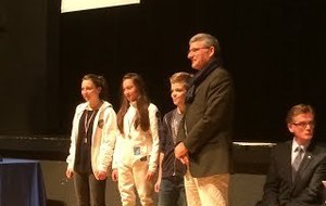 Récompenses aux sportifs