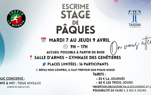 Stage de Pâques