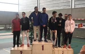 Paul Blanc 3eme aux Chpts France N2 M17 avec Guillaume Gillet comme Coach - Toulouse 2018