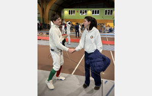 Lancial Loucian et Noémie Reocreux après la victoire en T32- Livry - 2025.