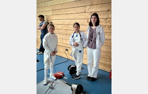 1ere compétition pour Océane et Danaé -  Noémie Reocreux - Fête de l'épée EOL - 2025