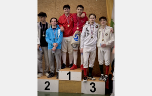Louis et Antoine montent sur la 2eme marche du podium - Annonay 2025.