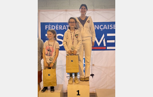 Olivia Championne du Rhône 2025 en M9 avec Noémie Reocreux - Décines