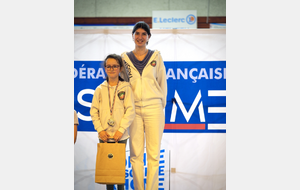 Olivia Championne du Rhône 2025 en M9 avec Noémie Reocreux - Décines
