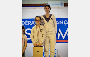 Olivia Championne du Rhône 2025 en M9 avec Noémie Reocreux - Décines