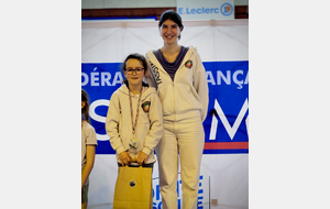 Olivia Championne du Rhône 2025 en M9 avec Noémie Reocreux - Décines