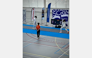Antoine Marseille arbitre finale N1 Epée Dame par équipes - Saclay 2025