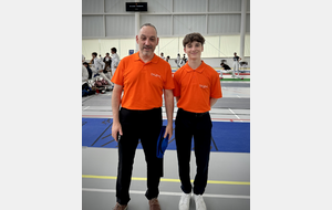 Nos Arbitres : Guillaume Gillet et Antoine Marseille qui ont officiés durant tout le week-end - Saclay 2025.