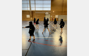 Ateliers Escrime durant le stage multisport de l'AS Brindas (Animé par Guillaume Gillet) - Juillet 2025.