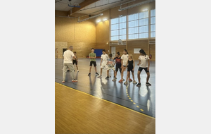 Ateliers Escrime durant le stage multisport de l'AS Brindas (Animé par Guillaume Gillet) - Juillet 2025.