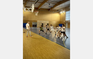 Ateliers Escrime durant le stage multisport de l'AS Brindas (Animé par Guillaume Gillet) - Juillet 2025.