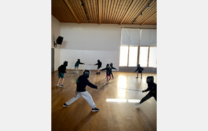 le 1er groupe - Enfants/Primaires de 17h à 18h.
AS Brindas