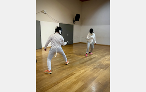 3eme Groupr - Adultes débutants - 19h-20h
AS Brindas Section Escrime.