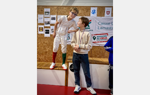 Clément (Second) et Robin 5eme - Lamastre 2025.
