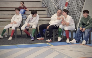 les Supporters durant la demi-Finale de Théolan - Privas 2025. 