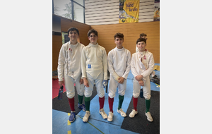 Ethan, Loucian, Timothée et Arthur - Privas 2025.