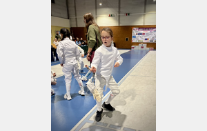 Olivia en plein échauffement - Privas 2025