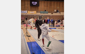 Antoine Marseille à la leçon d'échauffement - Rodez 2025