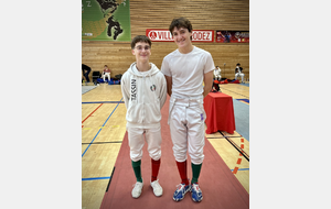 Antoine Marseille et Théolan Vildrac - Rodez 2025 - EN M17.