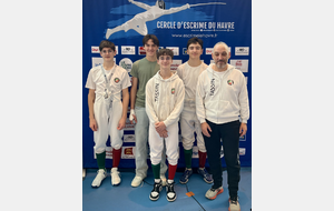 EN2 M17 Le Havre : Loucian, Théolan Antoine, Ethan et Guillaume. (2025)