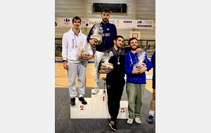 Raphaël Massot monte sur la 2eme marche du podium du régional sénior de St Sigolène - 2025.