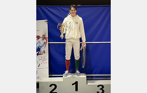 1ere Place pour Théolan Vildrac - Aix Zone M17 - 2025