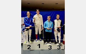 1ere Place pour Théolan Vildrac - Aix Zone M17 - 2025