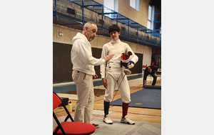 Guillaume Gillet (Coach) et Loucian Lancial - BSA - Zone M15 - 2025