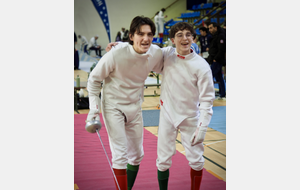 Théolan et Antoine (M17) - Duel en Duo - Bron 2026.