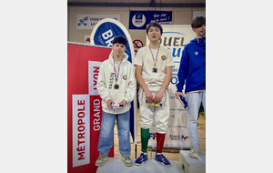 Médaille d'Argent pour Arthur Chevalerias et Ethan Broggini en M15 - Duel en Duo - Bron 2026