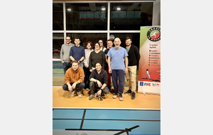 l'équipe de bénévoles pour l'installation - Tournoi 2026.