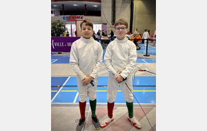 Pierre et Clément (M13) - Tournoi des Jeunes Pousses - Valence 2026