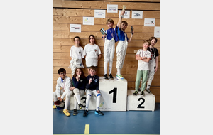 Océane Sorel et Olivia Michel 4eme en equipe (M11) la Fête de l'épée - EOL - 2026