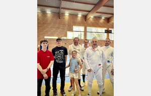 Antoine (Arbitre), Loucian et Irela, Julien-Cédric, Antoine, Guillaume et Sébastien - Fête de l'Epée - EOL - 2026