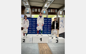 Théolan et Antoine sur les deux premières marche du podium - Vichy 2026.