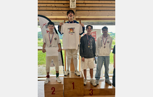 Arthur vice-champion du Rhône 2026 en M15, Raphaël est 3eme - St Pierre de Chandieu.