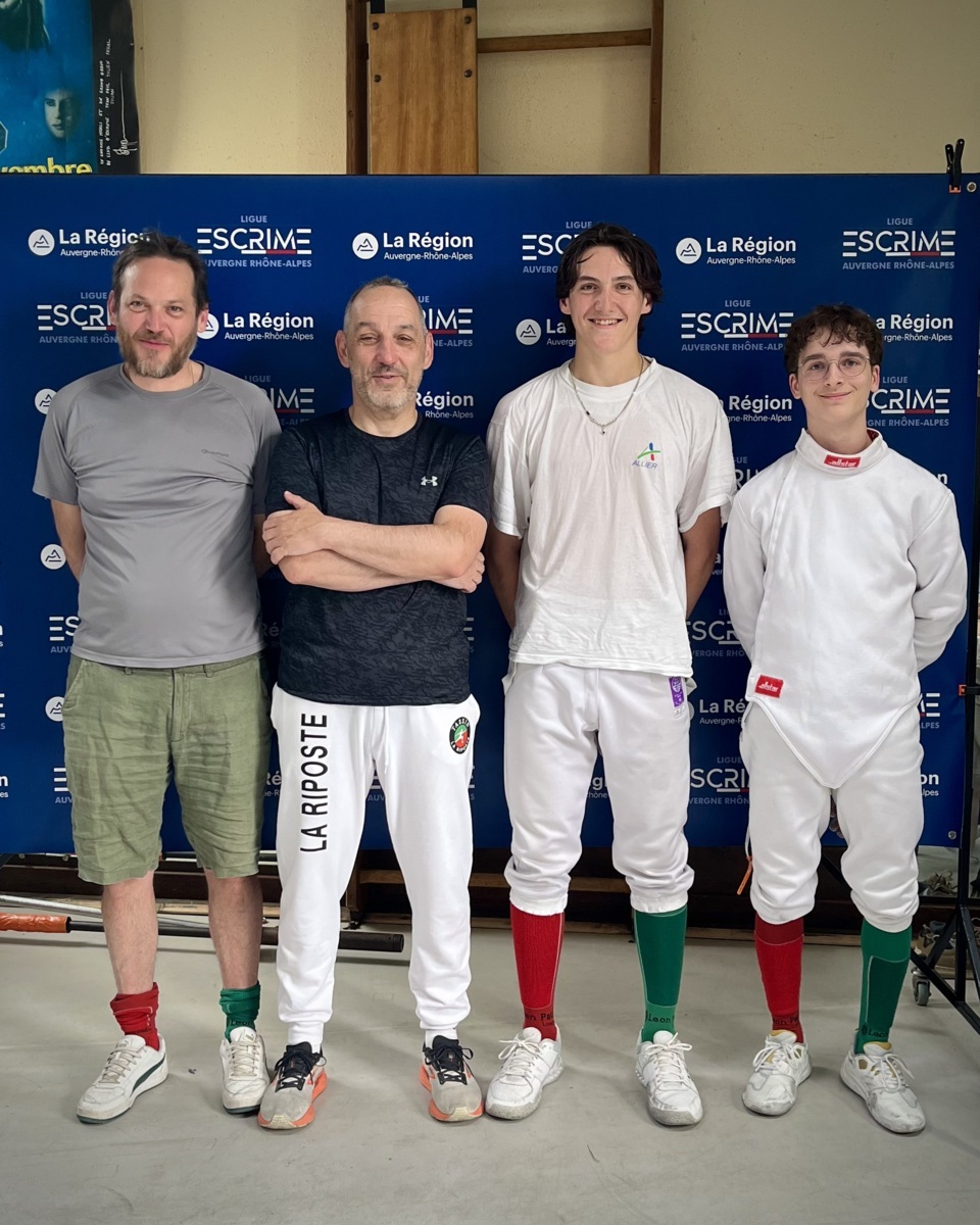 Tournoi amical d'épée M11 à vétérans - Vichy