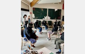 Intervention à la maison de retraite St Exupéry à Craponne