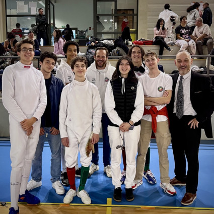 les M17 : Maël Bernard, Mathieu Dufaur, Antoine Marseille, Ryan Henstock, Théolan Vildrac et Louis Charmetant.
et Noémie Réocreux (Coach).
Guillaume Gillet (Arbitre) et Julien-Cédric Vildrac.