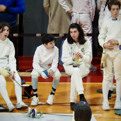 Arhur et Noémie Reocreux en plein coaching.