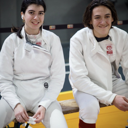 Noémie Reocreux et Théolan Vildrac.