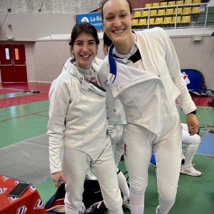 Noémie Reocreux et Gwendoline Laharotte se retrouvent au France Universitaire - Lyon - 2025