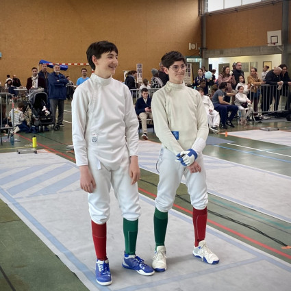 Ethan et Loucian - Annonay 2025.