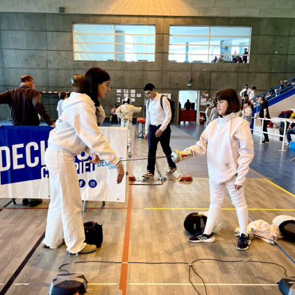 Noémie Reocreux et Océane - Décines - Chpts Rhône -2025