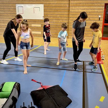 Initiation fait par Fleur et Juliana - Fête de l'AS Brindas 2025.