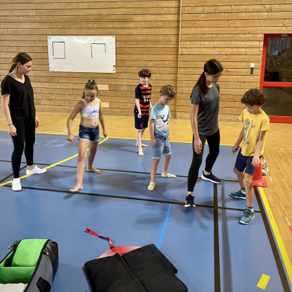 Initiation fait par Fleur et Juliana - Fête de l'AS Brindas 2025.