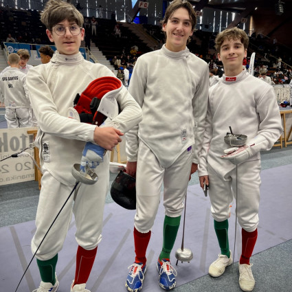 Loucian Lancial, Théolan Vildrac, Antoine Marseille - Challenge Mondail U17 - Grenoble 2025