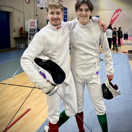 Equipe M20 : Louis et Théolan - Duel en Duo - Bron 2026.