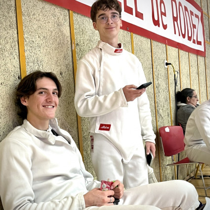 Théolan Vildrac et Antoine Marseille - les M20 à la 1ere épreuve Nationale M20 à Rodez - 2026